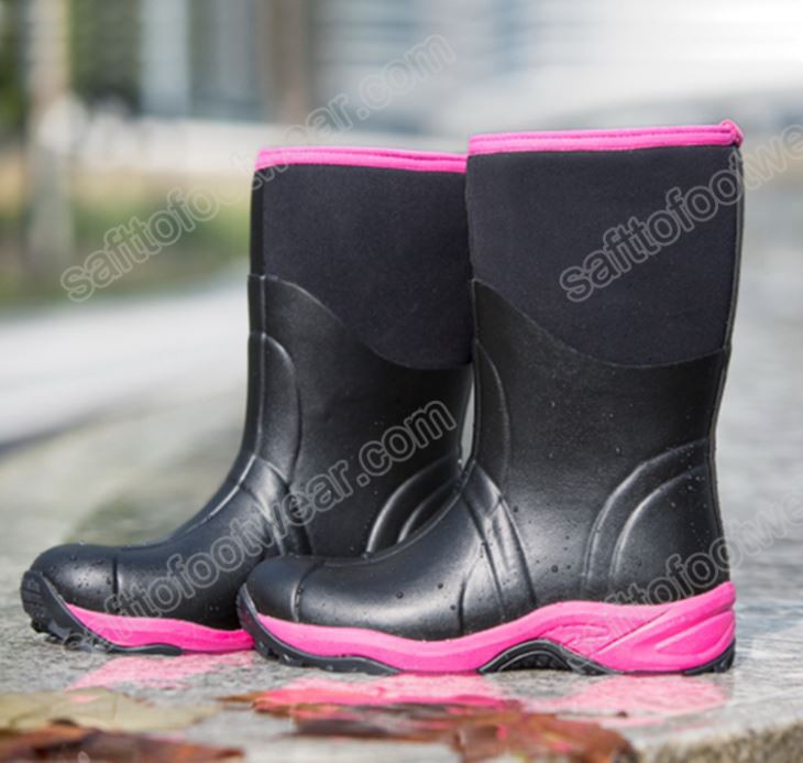 滑り止めゴム防水ブーツ