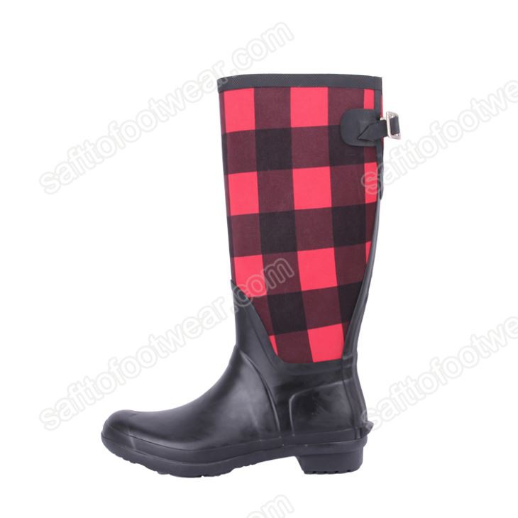 レディース ウォーム ネオプレン レイン ブーツ